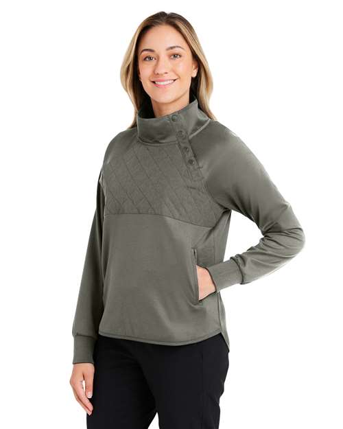 Swannies Women's Ellis Snap Neck Pullover SWE400L