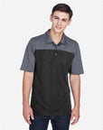 CORE365 Men's Balance Colorblock Performance Piqué Polo CE101
