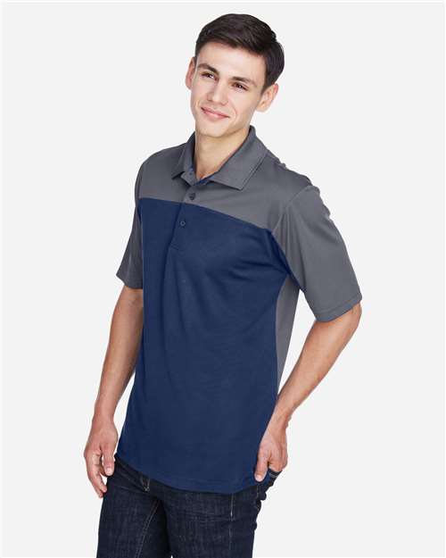 CORE365 Men's Balance Colorblock Performance Piqué Polo CE101