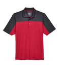 CORE365 Men's Balance Colorblock Performance Piqué Polo CE101