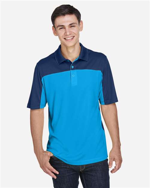 CORE365 Men's Balance Colorblock Performance Piqué Polo CE101