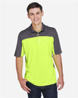 CORE365 Men's Balance Colorblock Performance Piqué Polo CE101