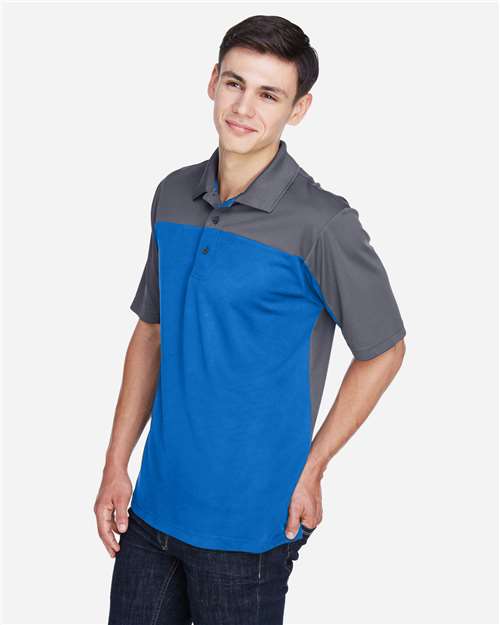 CORE365 Men's Balance Colorblock Performance Piqué Polo CE101