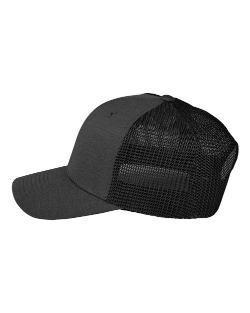 Team 365 Zone Sonic Heather Trucker Cap by Yupoong TT802