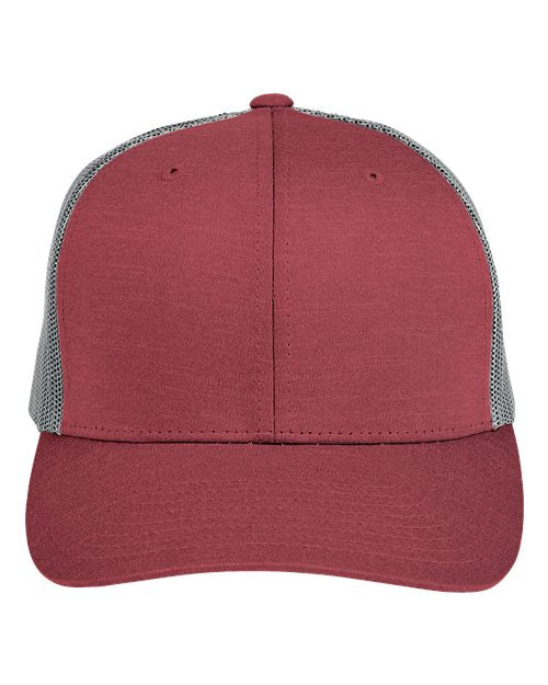 Team 365 Zone Sonic Heather Trucker Cap by Yupoong TT802