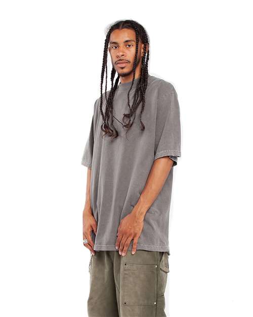 Shaka Wear Unisex Max Heavyweight Garment-Dyed T-Shirt SHGD
