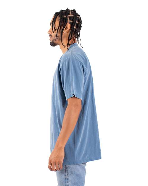 Shaka Wear Unisex Max Heavyweight Garment-Dyed T-Shirt SHGD