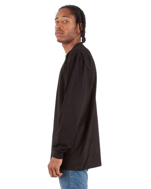 Shaka Wear Unisex Max Heavyweight Long Sleeve Tee SHMHLS