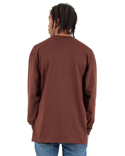 Shaka Wear Unisex Max Heavyweight Long Sleeve Tee SHMHLS