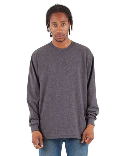 Shaka Wear Unisex Max Heavyweight Long Sleeve T-Shirt SHMHLS