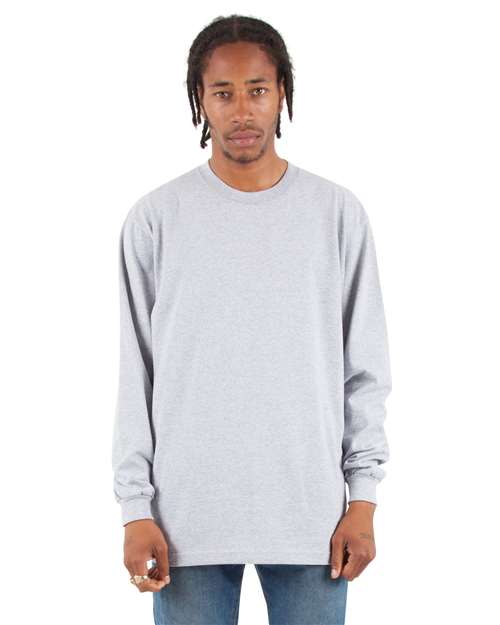 Shaka Wear Unisex Max Heavyweight Long Sleeve T-Shirt SHMHLS