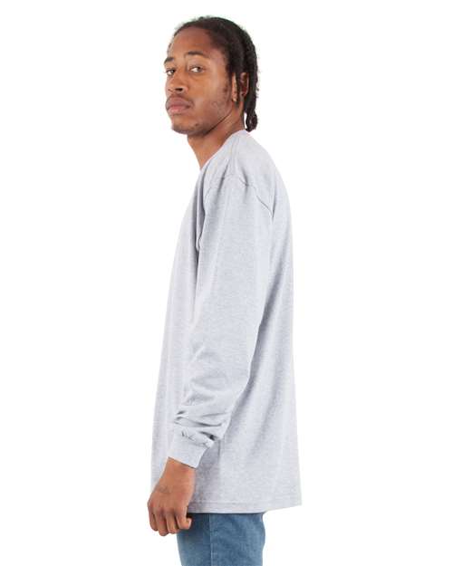 Shaka Wear Unisex Max Heavyweight Long Sleeve Tee SHMHLS