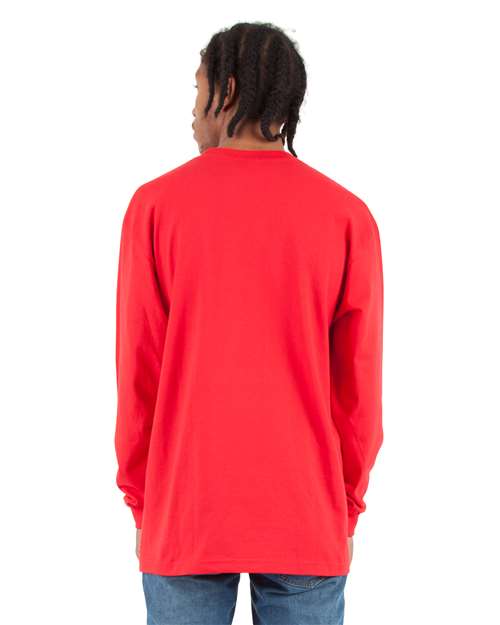 Shaka Wear Unisex Max Heavyweight Long Sleeve Tee SHMHLS