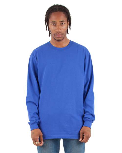 Shaka Wear Unisex Max Heavyweight Long Sleeve T-Shirt SHMHLS