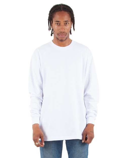 Shaka Wear Unisex Max Heavyweight Long Sleeve T-Shirt SHMHLS