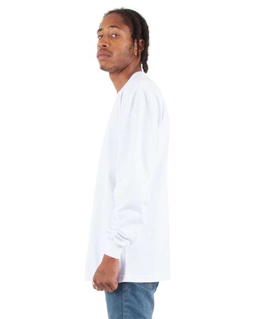 Shaka Wear Unisex Max Heavyweight Long Sleeve T-Shirt SHMHLS