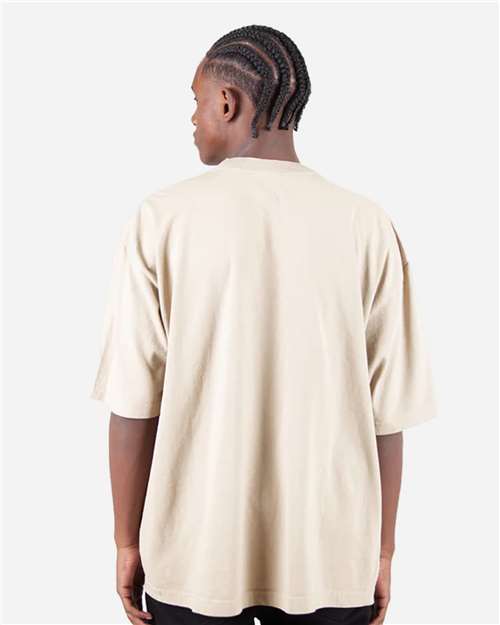 Shaka Wear Unisex Max Heavyweight Garment-Dyed Drop Shoulder Tee SHGDD
