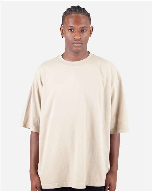 Shaka Wear Unisex Max Heavyweight Garment-Dyed Drop Shoulder T-Shirt SHGDD