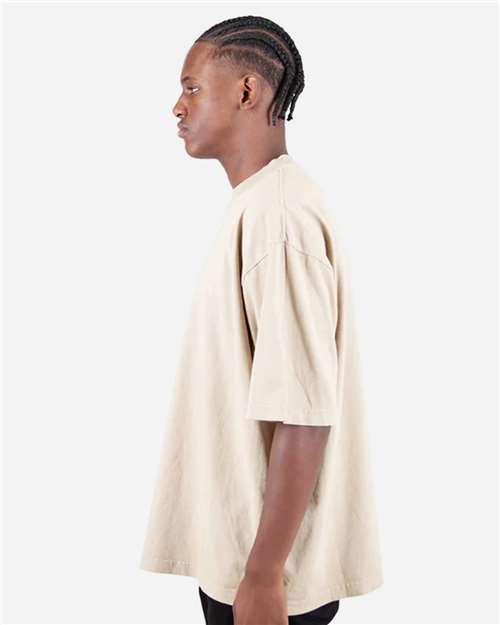 Shaka Wear Unisex Max Heavyweight Garment-Dyed Drop Shoulder T-Shirt SHGDD