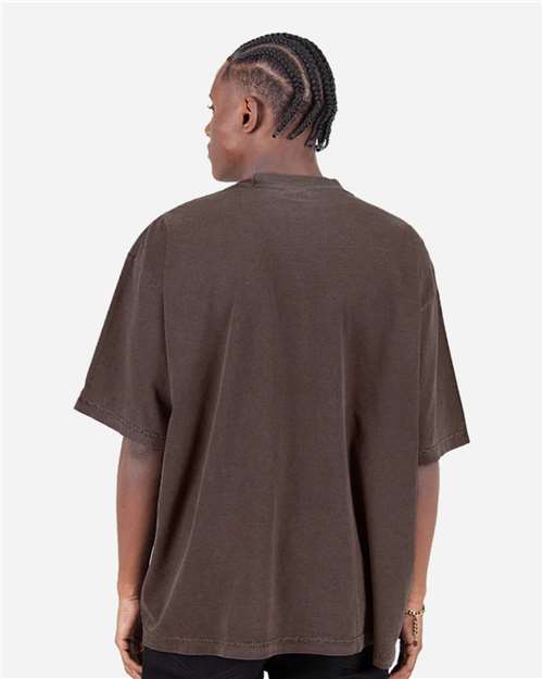 Shaka Wear Unisex Max Heavyweight Garment-Dyed Drop Shoulder Tee SHGDD