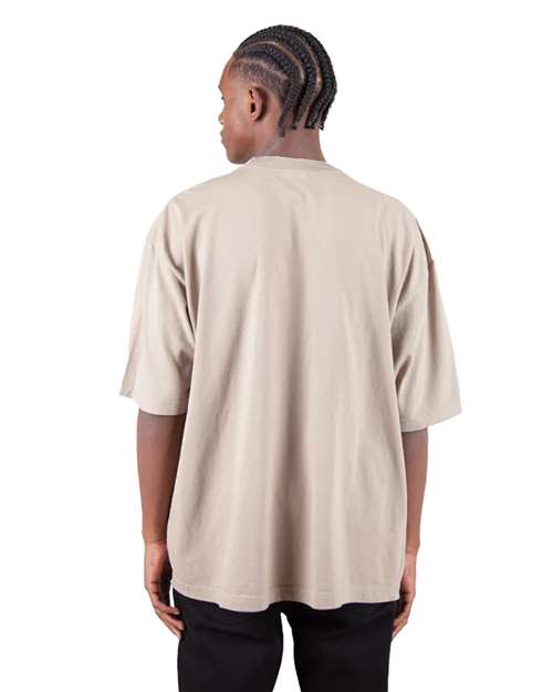 Shaka Wear Unisex Max Heavyweight Garment-Dyed Drop Shoulder T-Shirt SHGDD