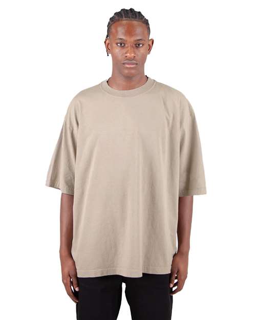 Shaka Wear Unisex Max Heavyweight Garment-Dyed Drop Shoulder Tee SHGDD