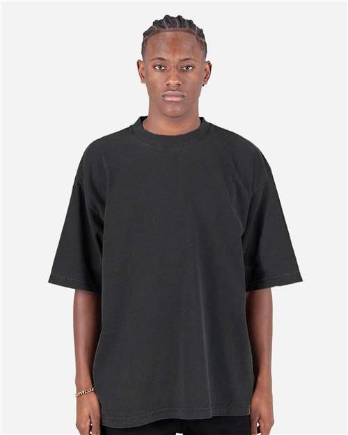 Shaka Wear Unisex Max Heavyweight Garment-Dyed Drop Shoulder Tee SHGDD