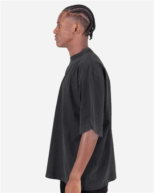 Shaka Wear Unisex Max Heavyweight Garment-Dyed Drop Shoulder T-Shirt SHGDD