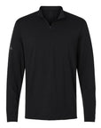 Adidas Men's Textured Stripe Quarter-Zip Pullover A708