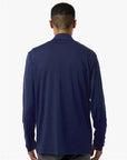 Adidas Men's Textured Stripe Quarter-Zip Pullover A708