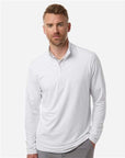 Adidas Men's Textured Stripe Quarter-Zip Pullover A708