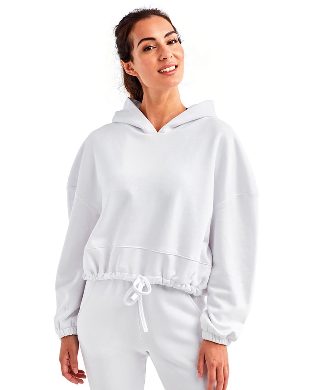 TriDri Women's Cropped Maria Hooded Sweatshirt TD085