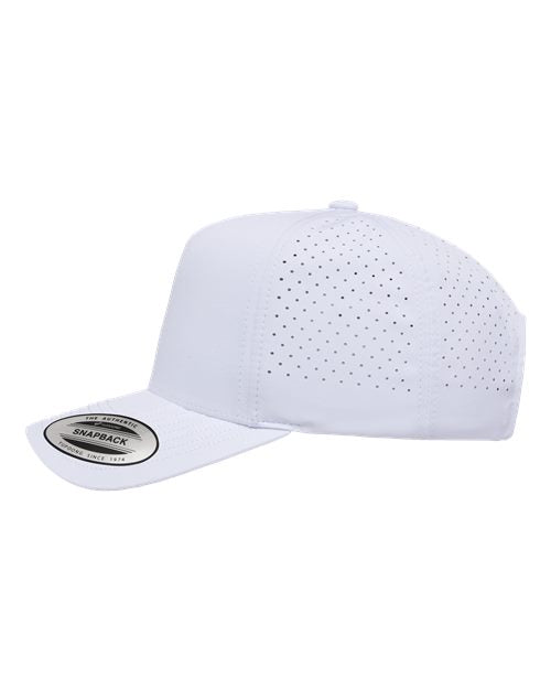 YP Classics Five-Panel Snapback with Perforated Cap 5389AP