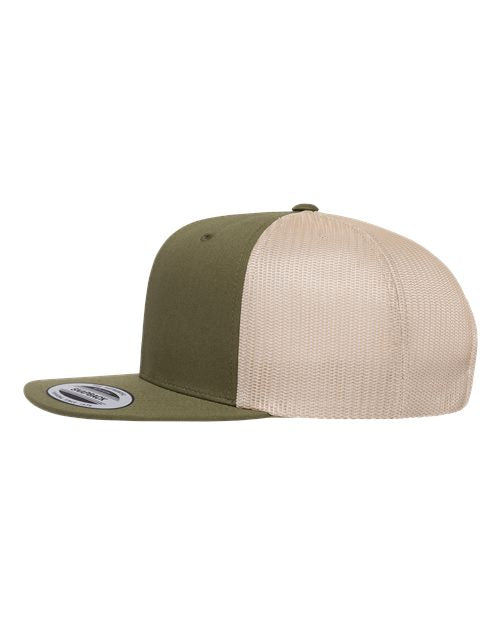YP Classics Retro High Profile Trucker Cap 6609