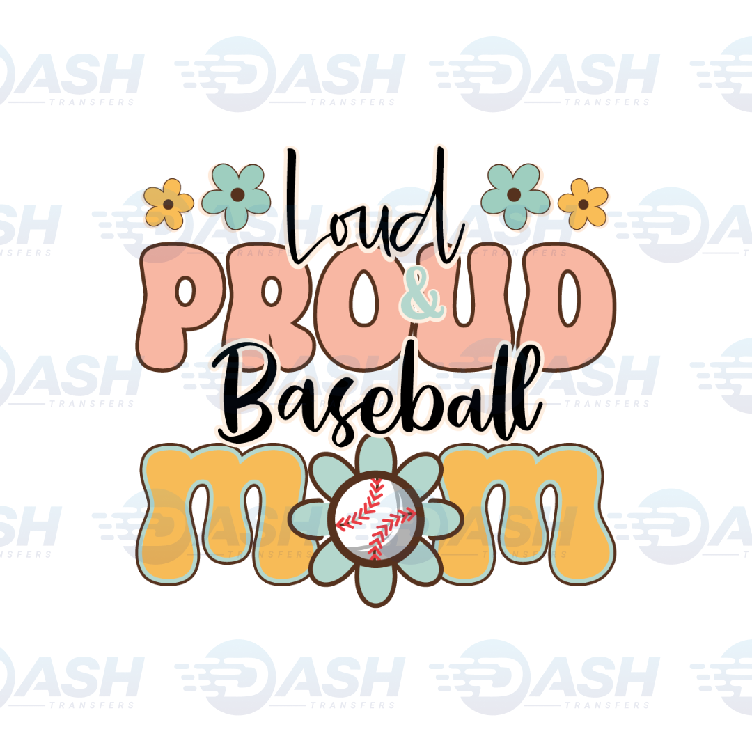 Proud Baseball Mom