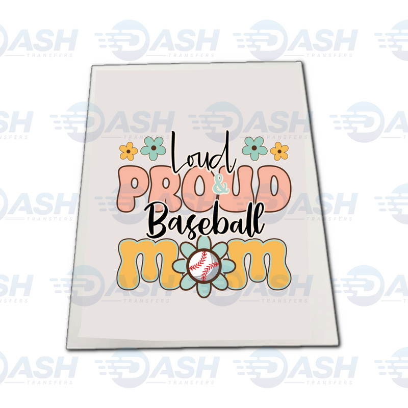 Proud Baseball Mom
