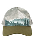 LOCALE Printed Five-Panel Trucker Cap 5PTKR