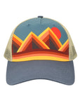 LOCALE Printed Five-Panel Trucker Cap 5PTKR