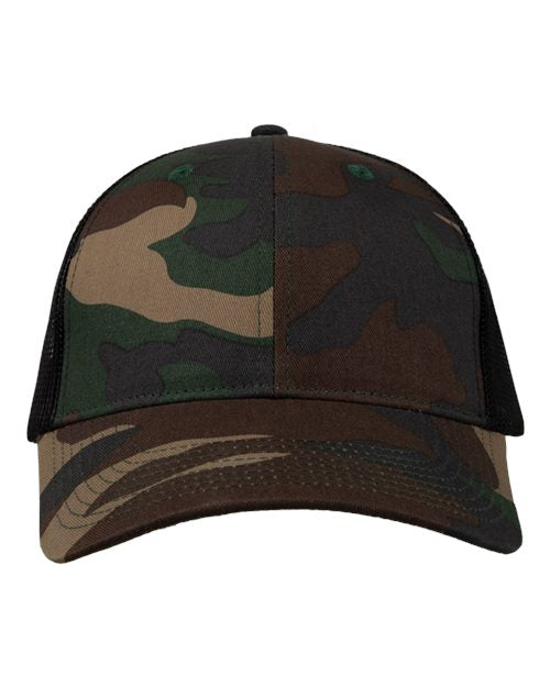 Valucap Mesh-Back Twill Trucker Cap VC400