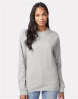Hanes Authentic Long Sleeve T-Shirt 5586