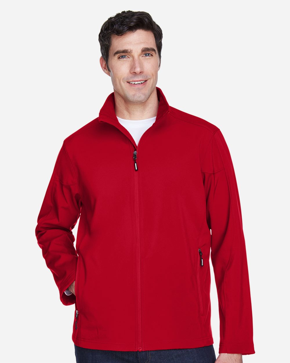 CORE365 Men's Cruise Two-Layer Fleece Bonded Soft Shell Jacket 88184