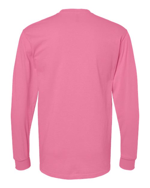 M&amp;O Unisex Gold Soft Touch Long Sleeve T-Shirt 4820
