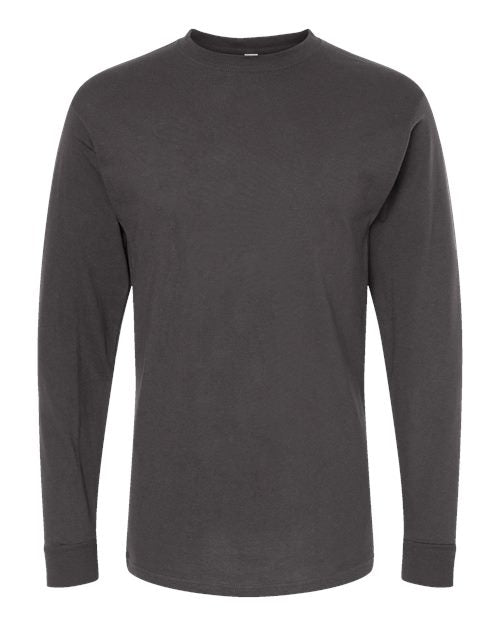 M&amp;O Unisex Gold Soft Touch Long Sleeve T-Shirt 4820