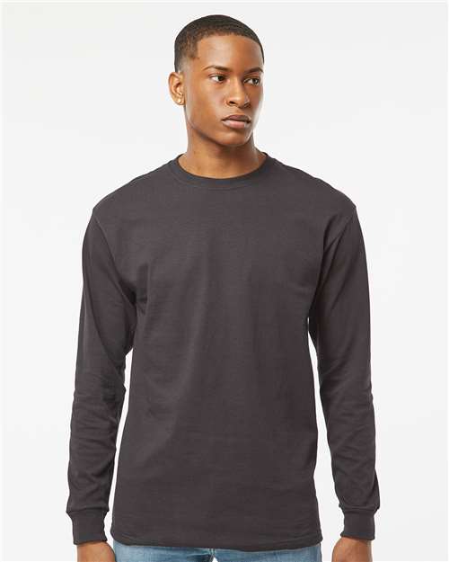 M&amp;O Unisex Gold Soft Touch Long Sleeve T-Shirt 4820