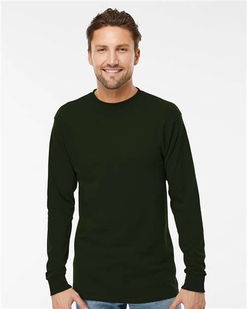 M&amp;O Unisex Gold Soft Touch Long Sleeve T-Shirt 4820