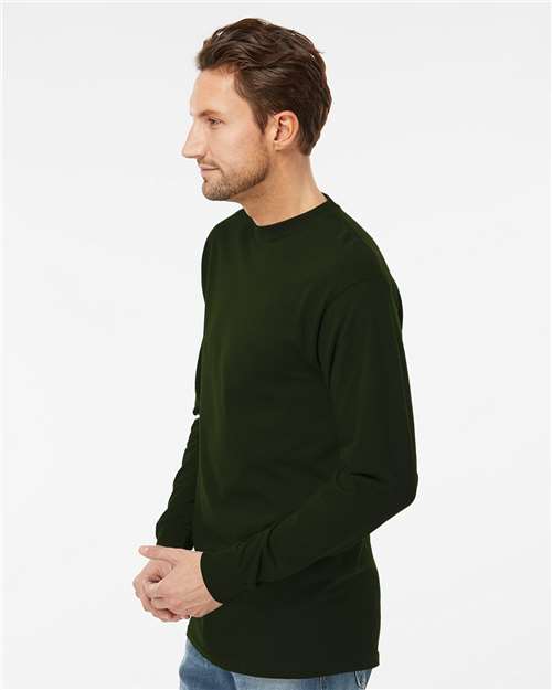 M&amp;O Unisex Gold Soft Touch Long Sleeve T-Shirt 4820