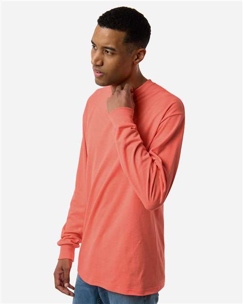 M&amp;O Unisex Gold Soft Touch Long Sleeve T-Shirt 4820