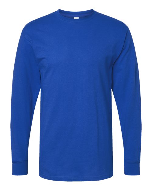 M&amp;O Unisex Gold Soft Touch Long Sleeve T-Shirt 4820