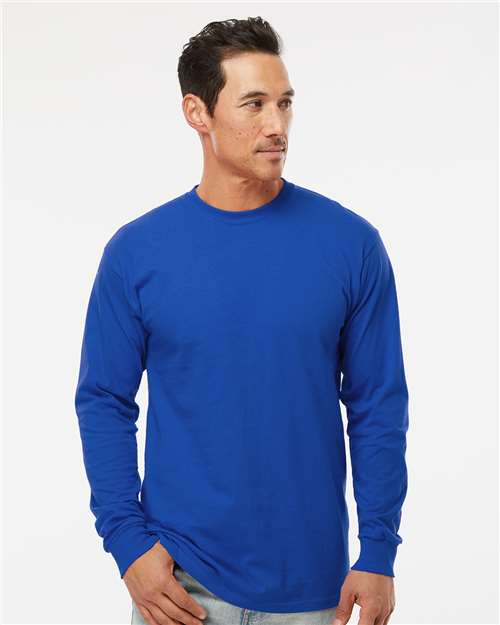 M&amp;O Unisex Gold Soft Touch Long Sleeve T-Shirt 4820