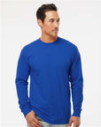 M&O Unisex Gold Soft Touch Long Sleeve T-Shirt 4820